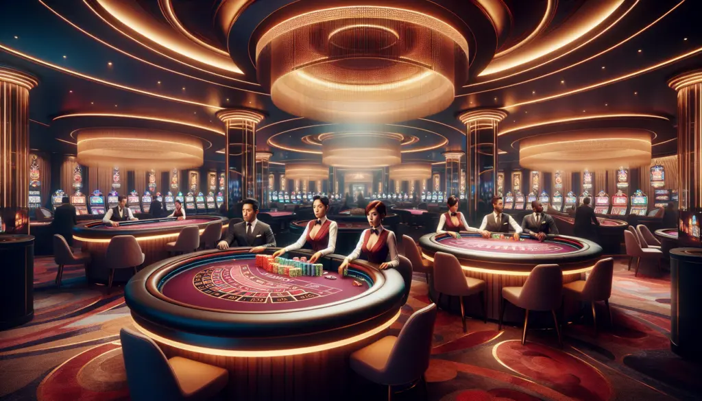 Canlı Casino Lobisi - Royal Casino Görseli